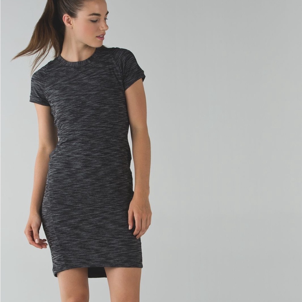 Lululemon & Go Where-To Dress
Heathered Black Size 2